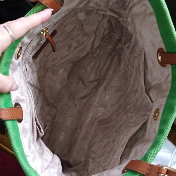 Michael Kors Green Shoulder Bag - Picture 10 of 14